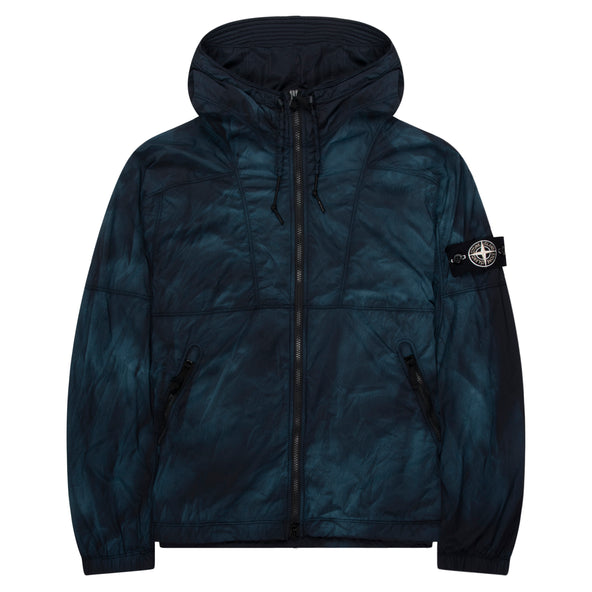 Stone Island Blue Corrosion Skin Touch Nylon TC Jacket