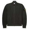 Stone Island Green Chunky Knitted Full Zip Cardigan