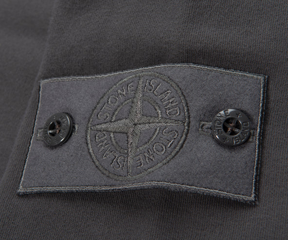 Stone Island Ghost Grey Soft Cotton Sweatshirt