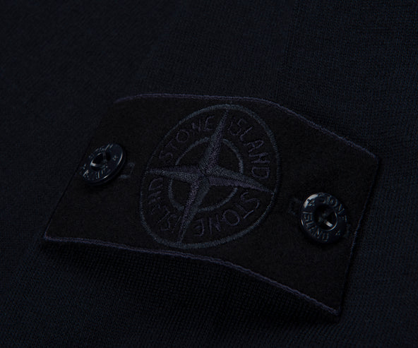 Stone Island Ghost Navy Knitted Roll Neck