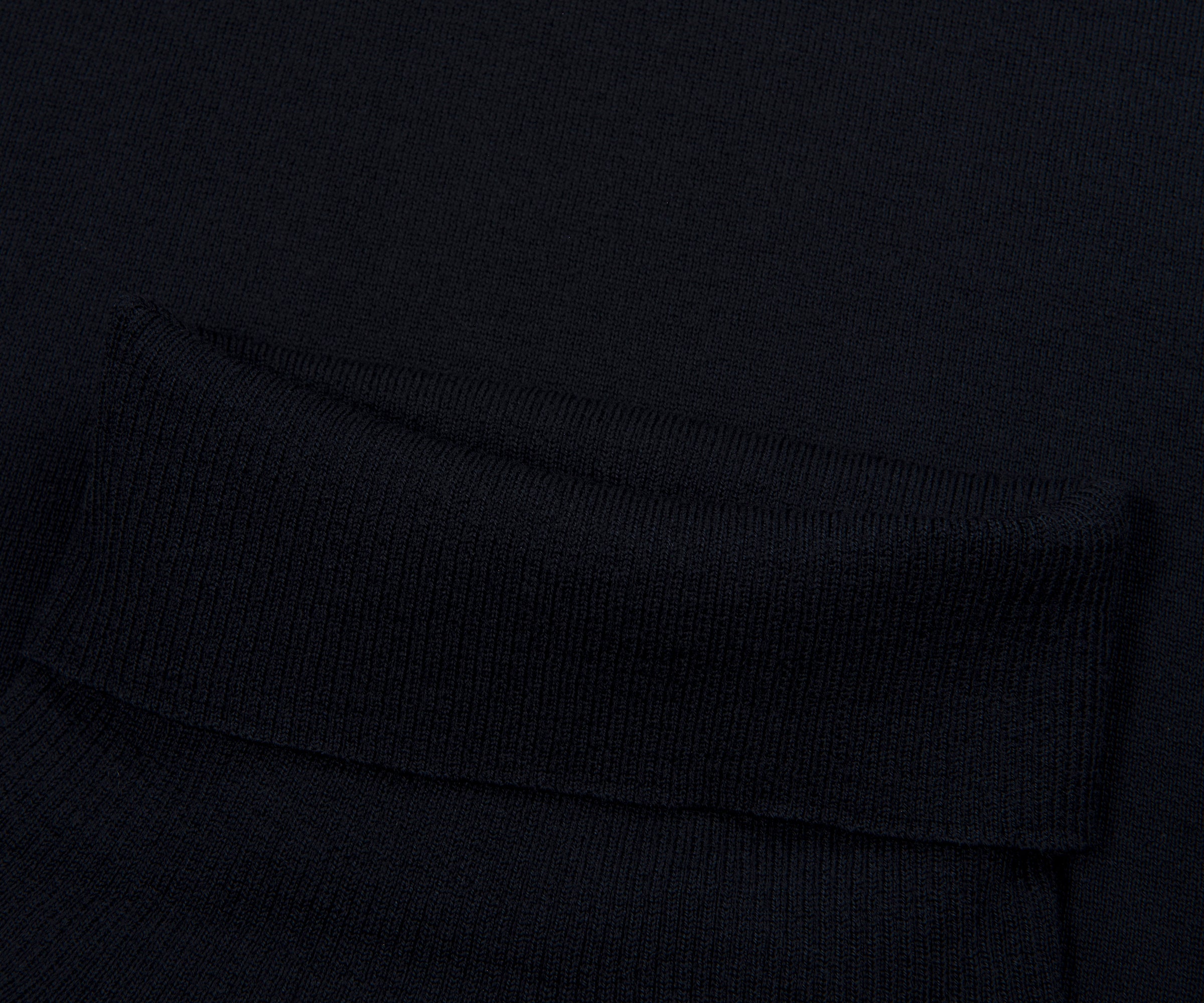 Stone Island Ghost Navy Knitted Roll Neck