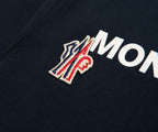 Moncler Grenoble Navy Logo Cotton T-Shirt