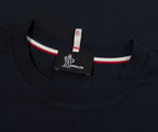Moncler Grenoble Navy Logo Cotton T-Shirt