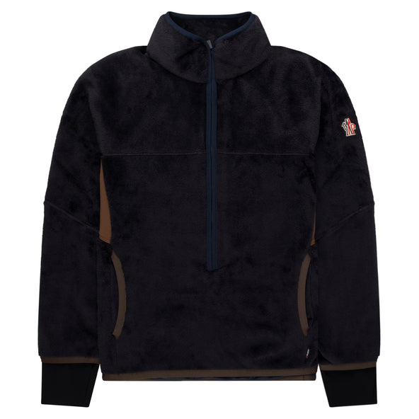 Moncler Grenoble Purple Polartec Fleece Sweatshirt