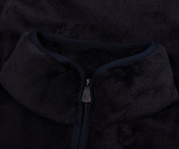 Moncler Grenoble Purple Polartec Fleece Sweatshirt