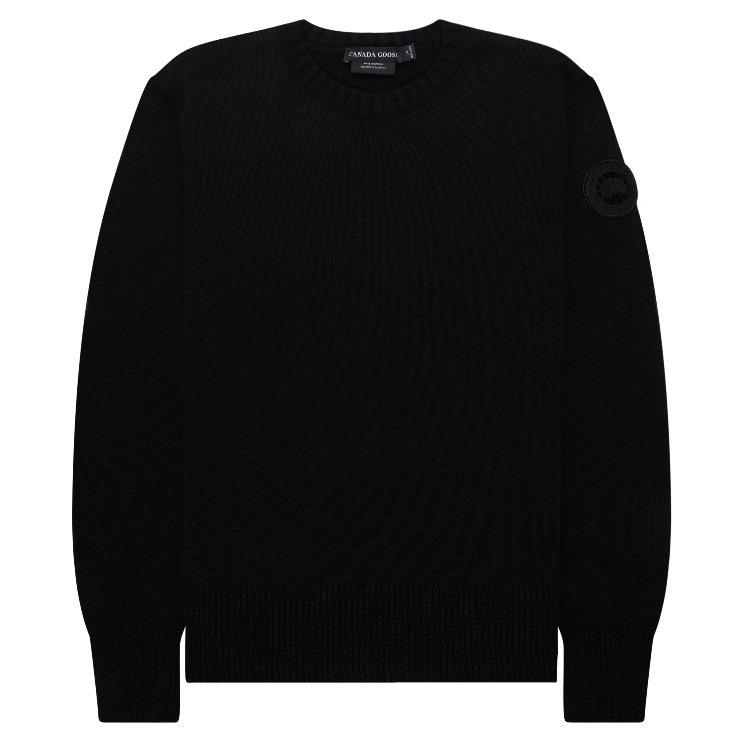 Canada Goose Black Rosseau Crewneck