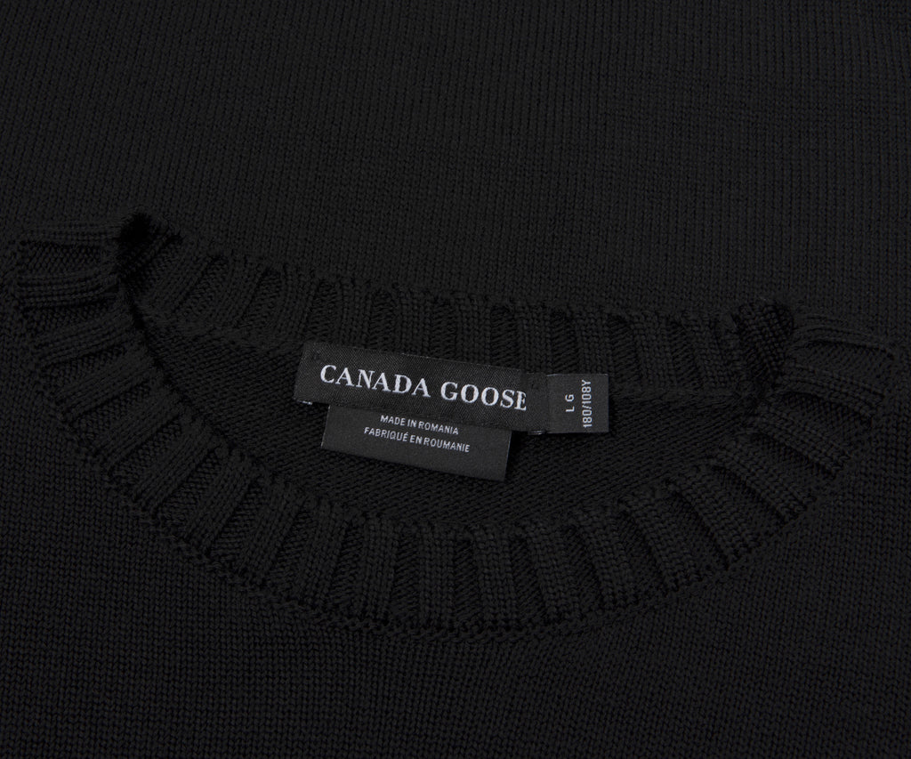 Canada Goose Black Rosseau Crewneck