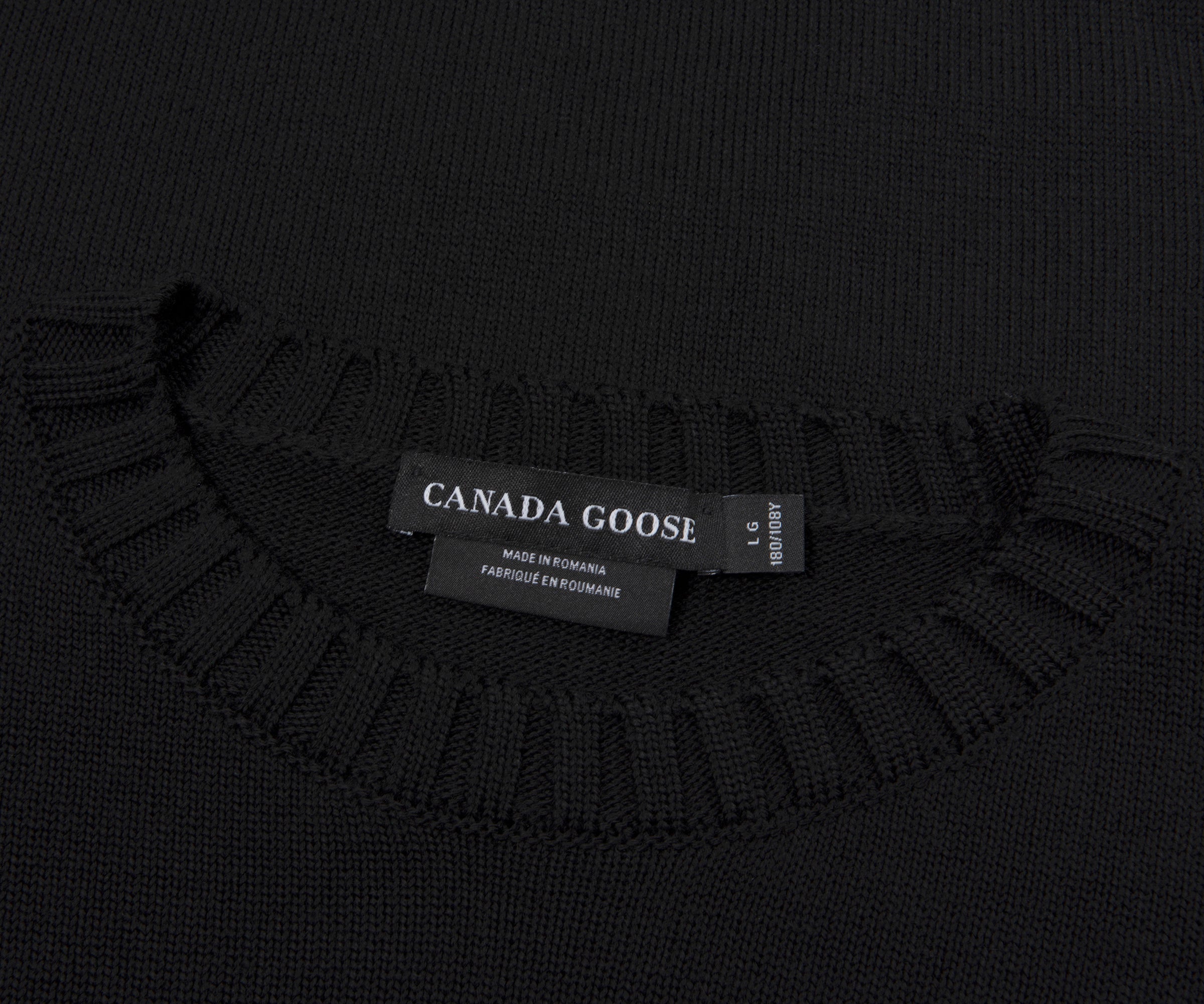 Canada Goose Black Rosseau Crewneck