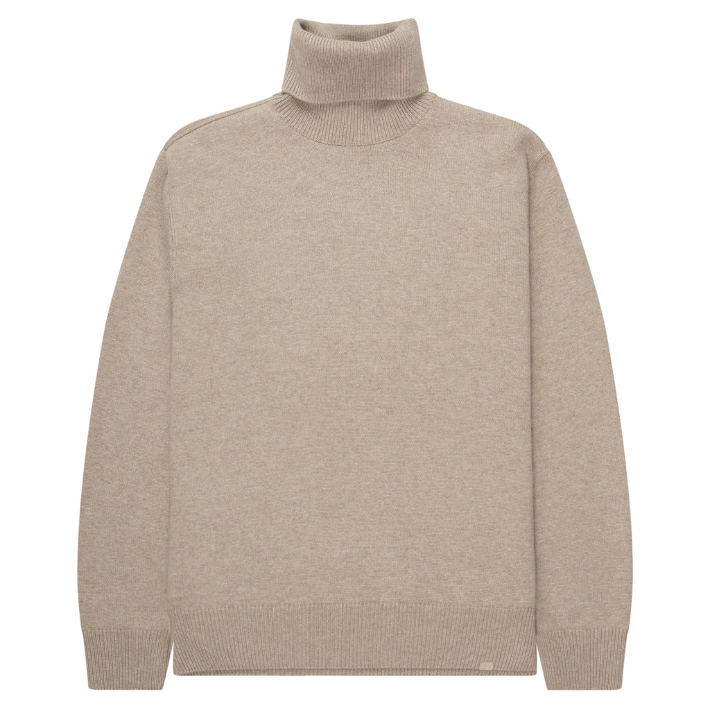 Paul & Shark Beige Knitted Roll Neck