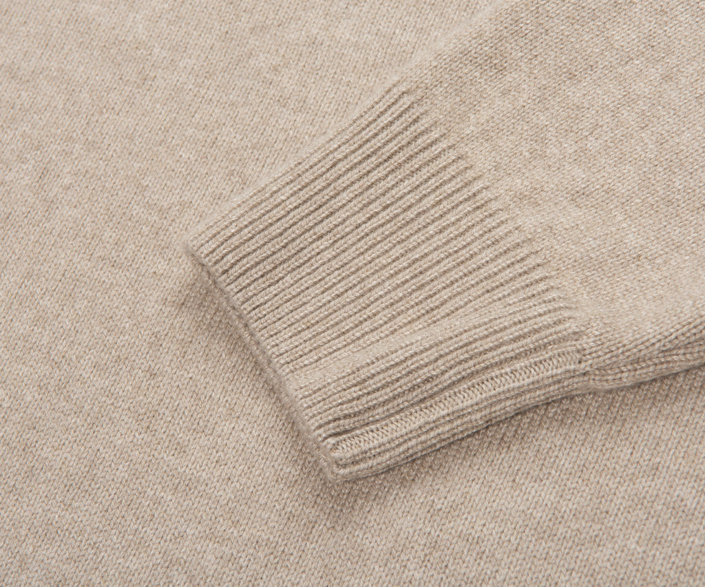 Paul & Shark Beige Knitted Roll Neck