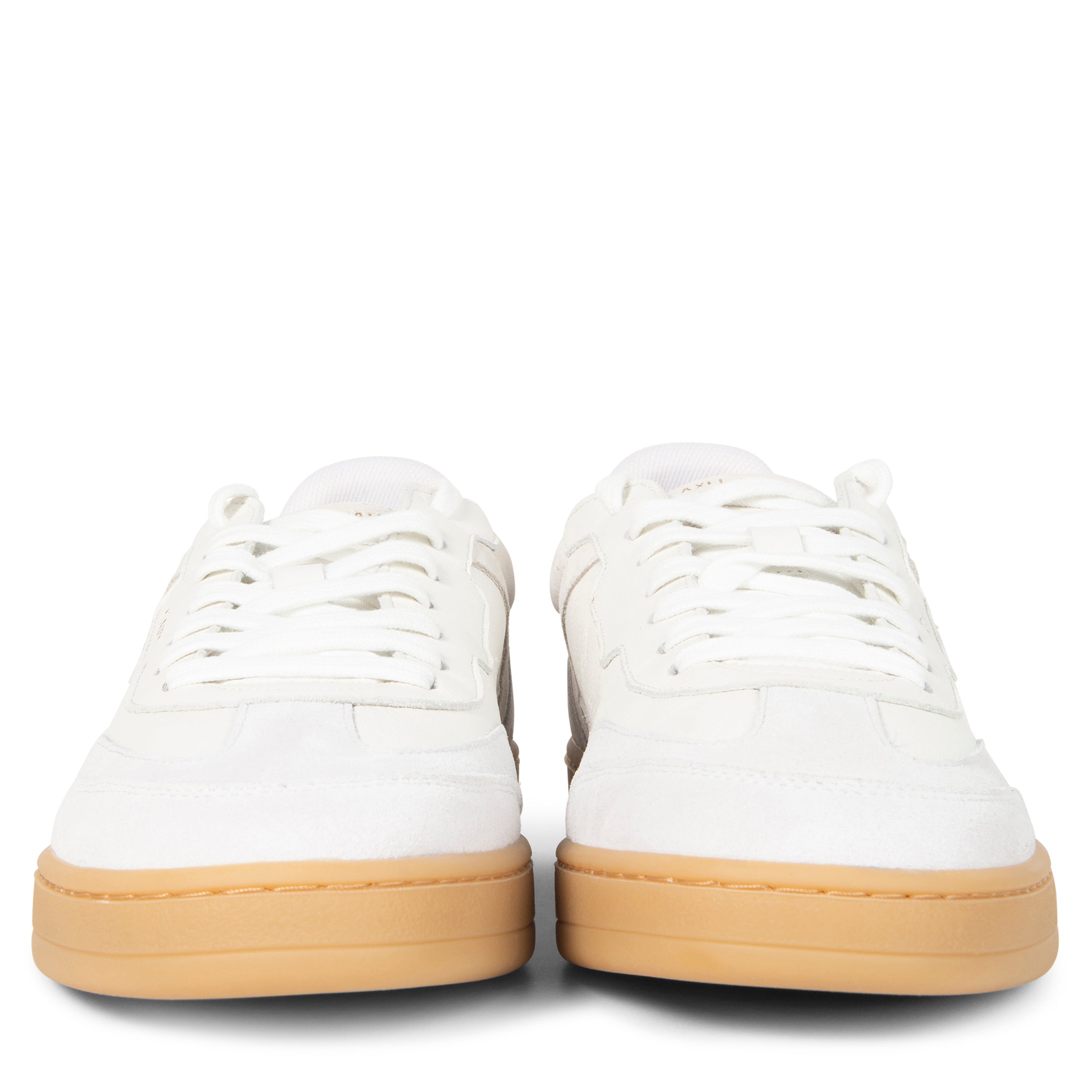 Axel Arigato Dice-T White/Dark Gum Trainers