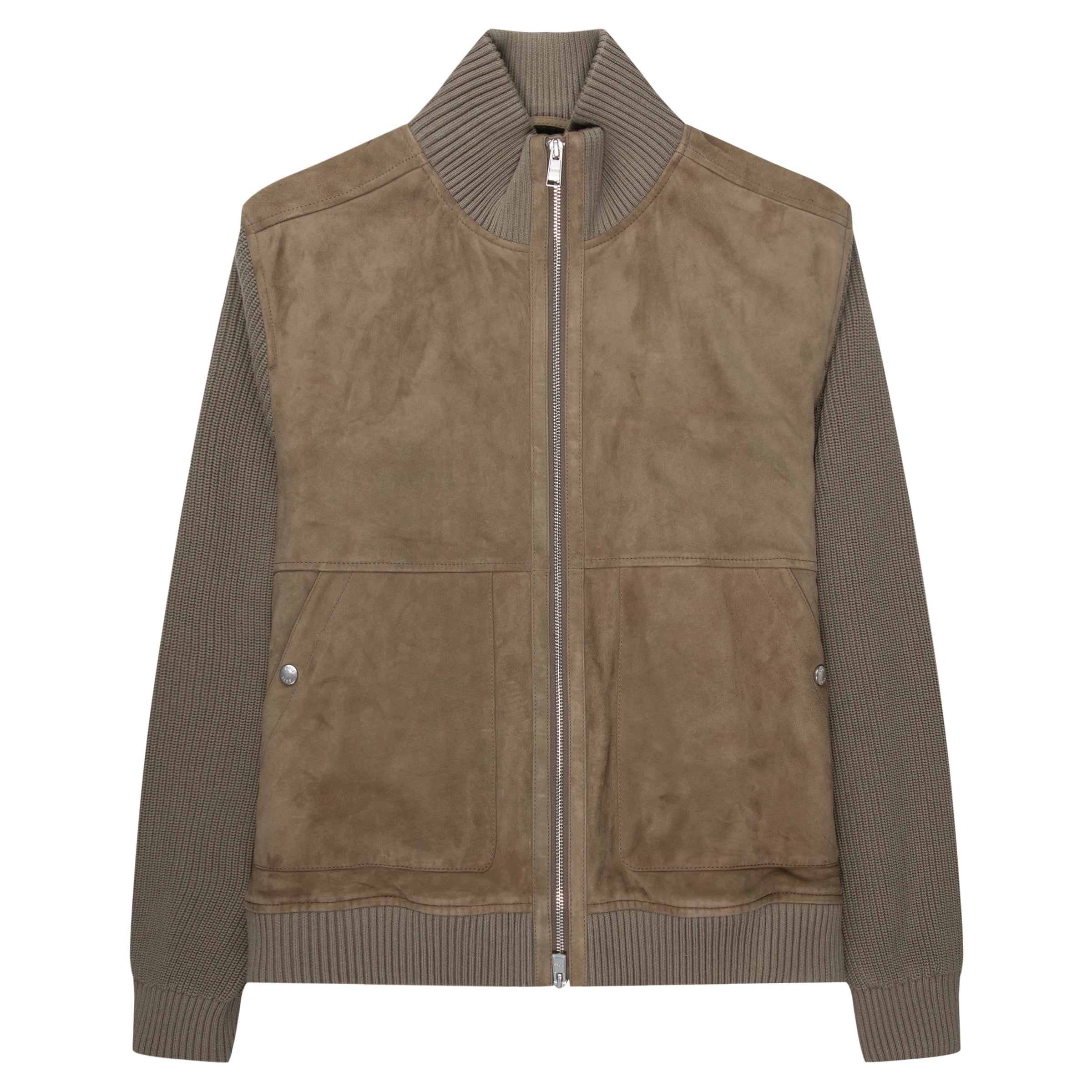 Boss H Maparo Sage Hybrid Full Zip Bomber