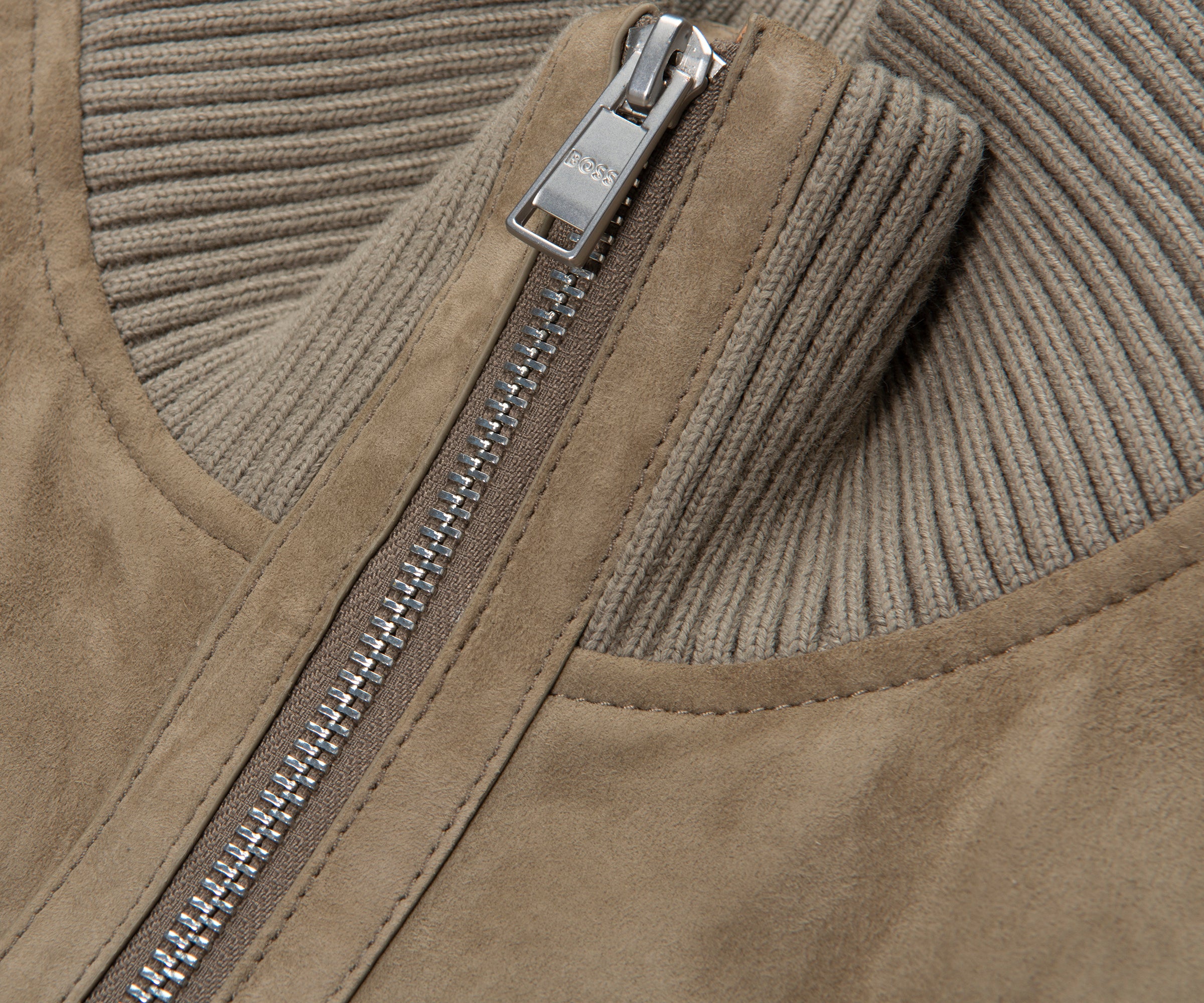 Boss H Maparo Sage Hybrid Full Zip Bomber