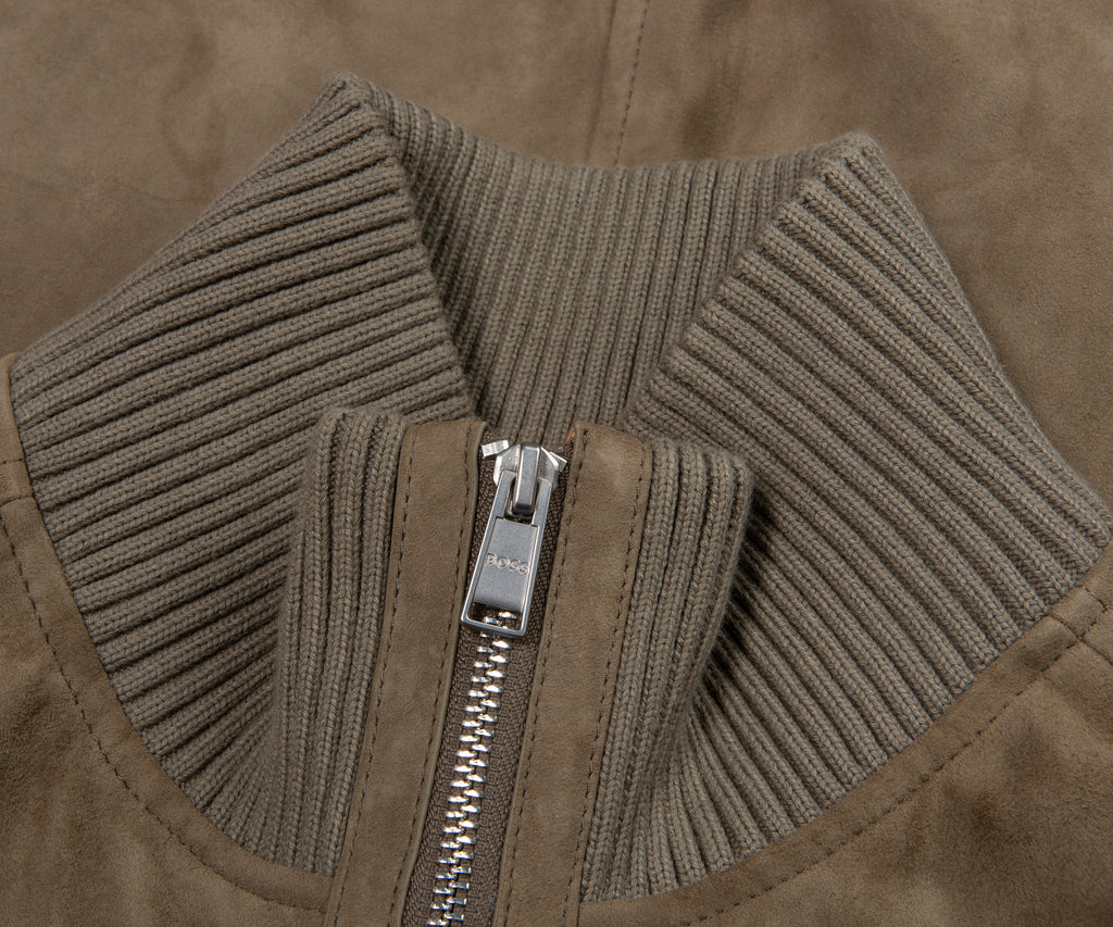 Boss H Maparo Sage Hybrid Full Zip Bomber