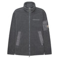 Moncler Grey Full-Zip Hybrid Fleece