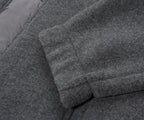 Moncler Grey Full-Zip Hybrid Fleece