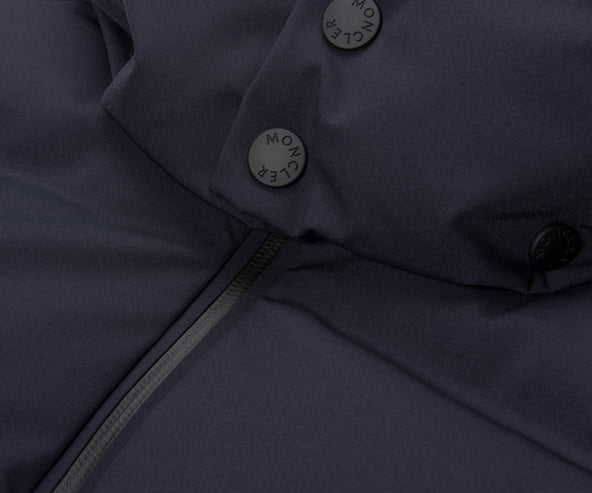 Moncler Grenoble Navy Montgetech Hooded Down Jacket