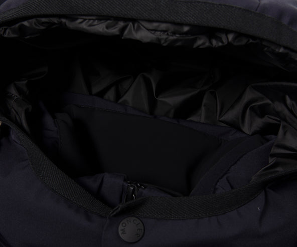 Moncler Grenoble Navy Montgetech Hooded Down Jacket