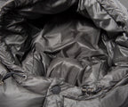 Moncler Couyere Silver Hooded Puffer Jacket
