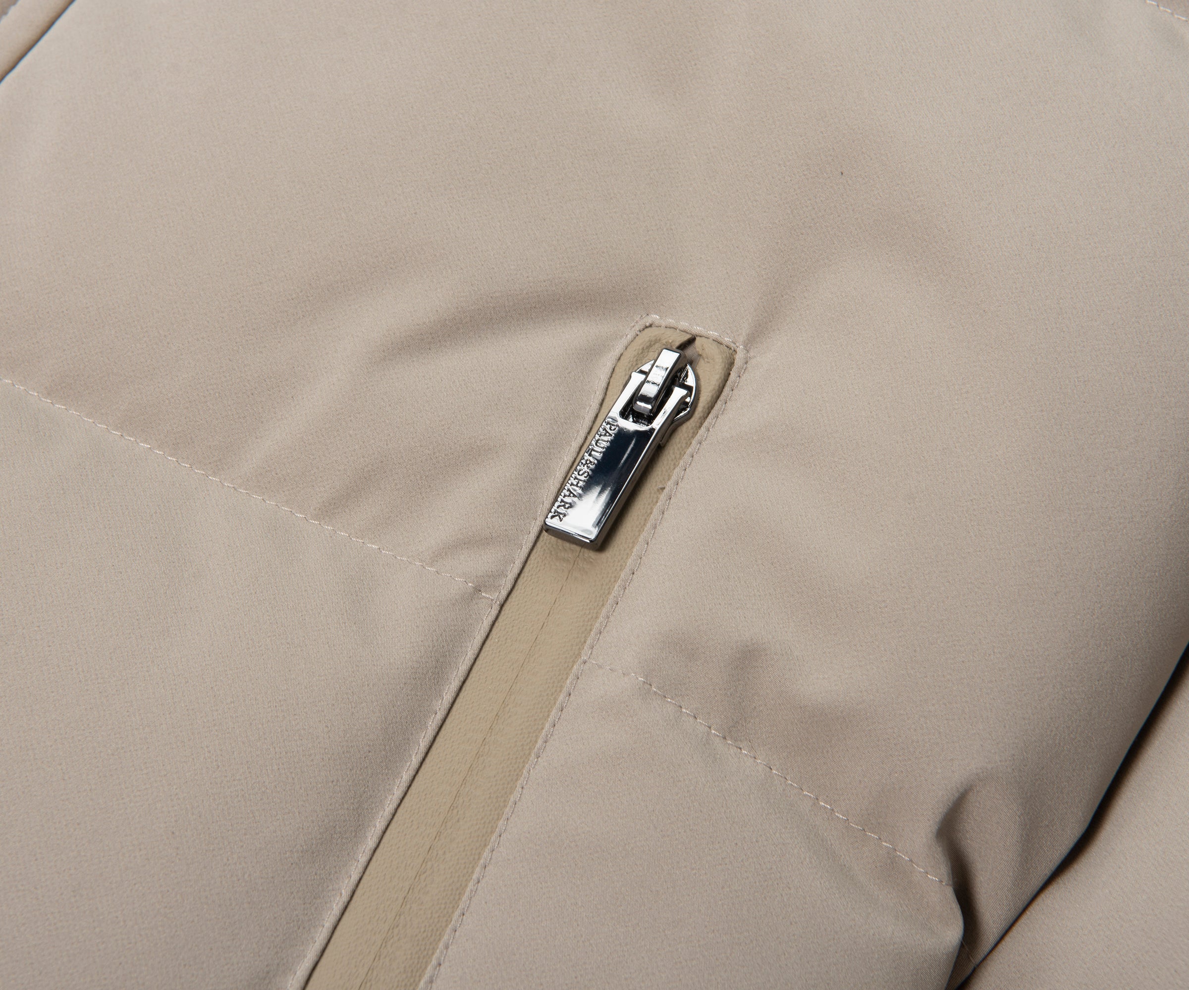 Paul & Shark Typhoon Cream Hooded Puffer Coat