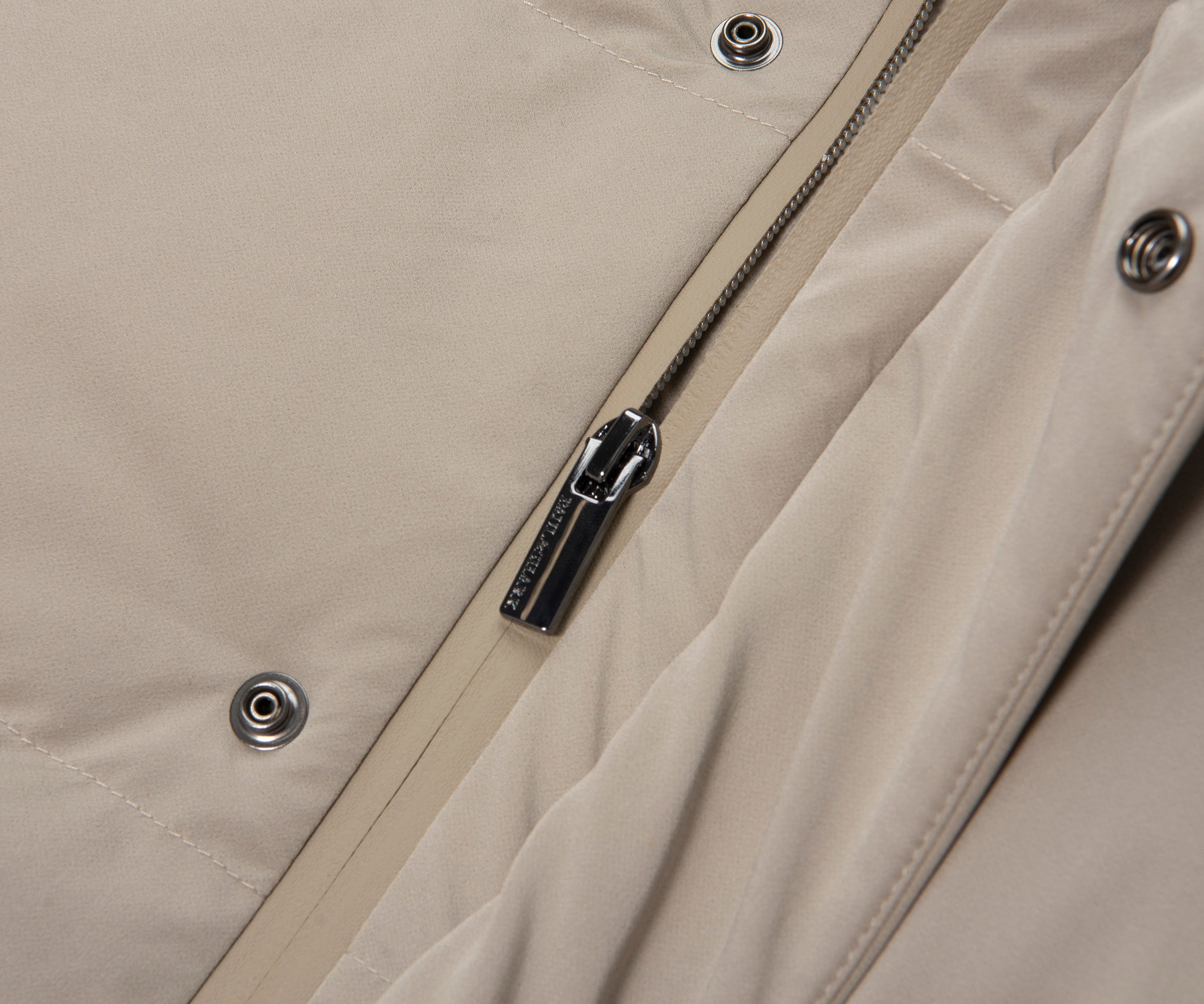 Paul & Shark Typhoon Cream Hooded Puffer Coat