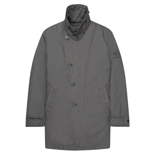 Stone Island Ghost Grey David TC 4 Pocket Parka