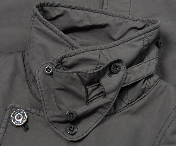 Stone Island Ghost Grey David TC 4 Pocket Parka
