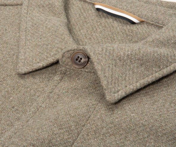 Boss Light Green C-Carper Woolen Jacket