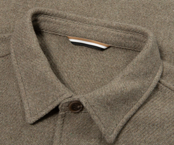 Boss Light Green C-Carper Woolen Jacket