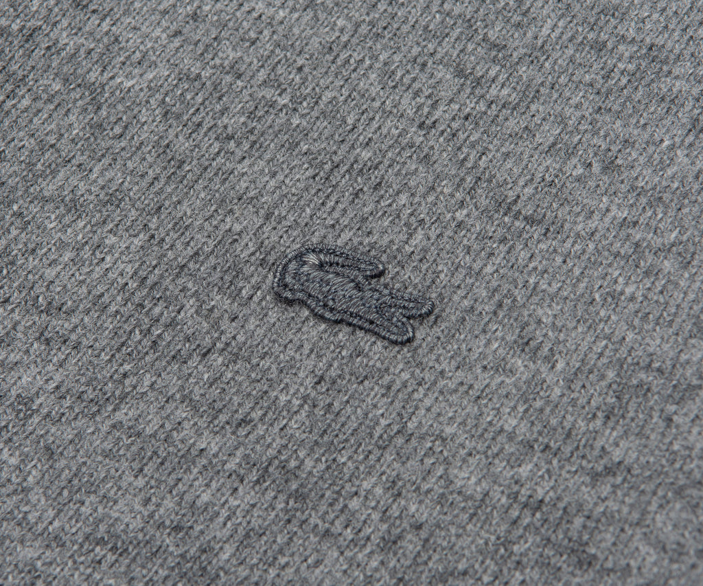 Lacoste Grey Heavy Bomber Jacket