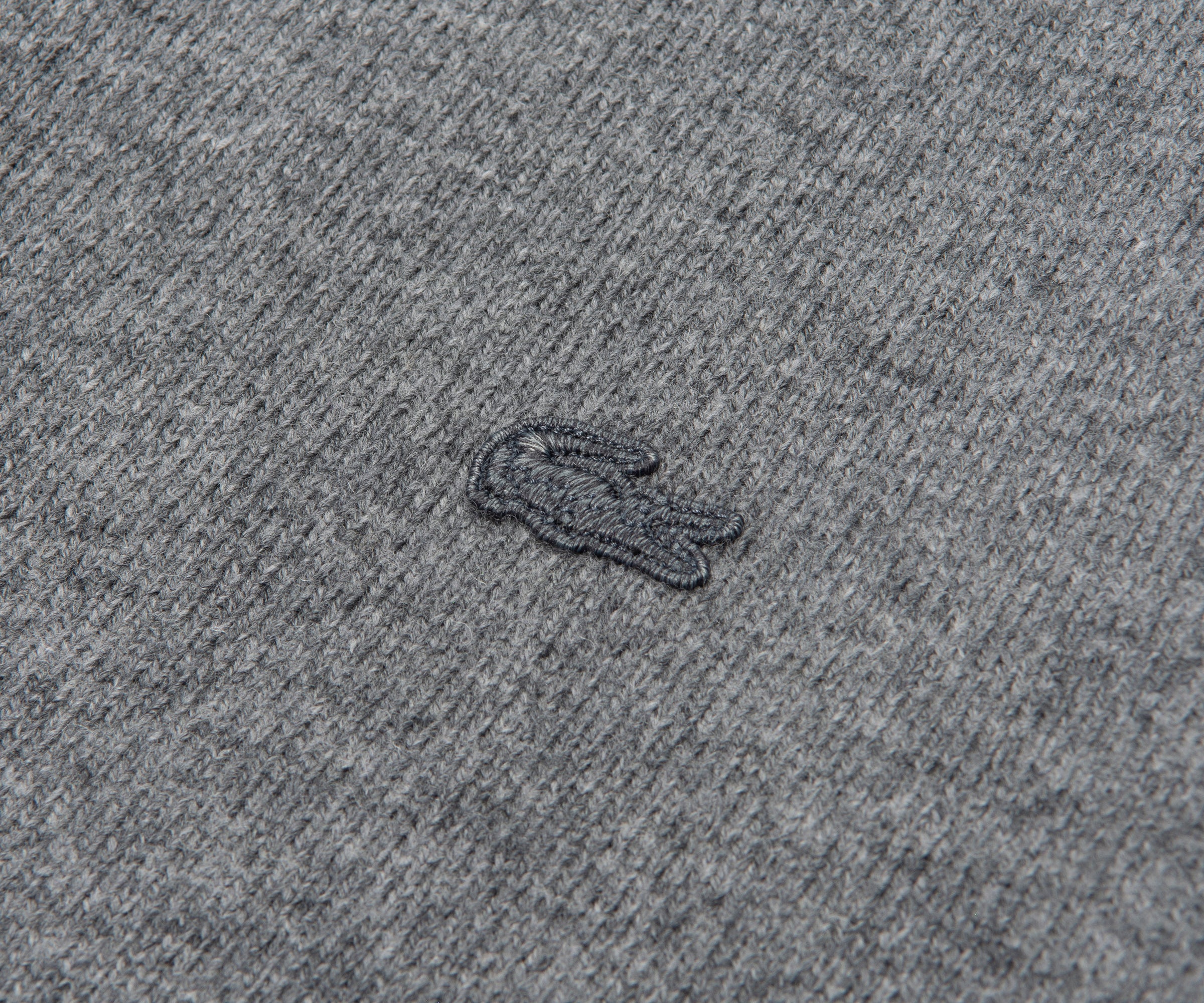 Lacoste Grey Heavy Bomber Jacket