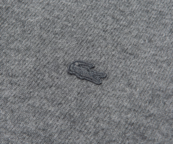 Lacoste Grey Heavy Bomber Jacket