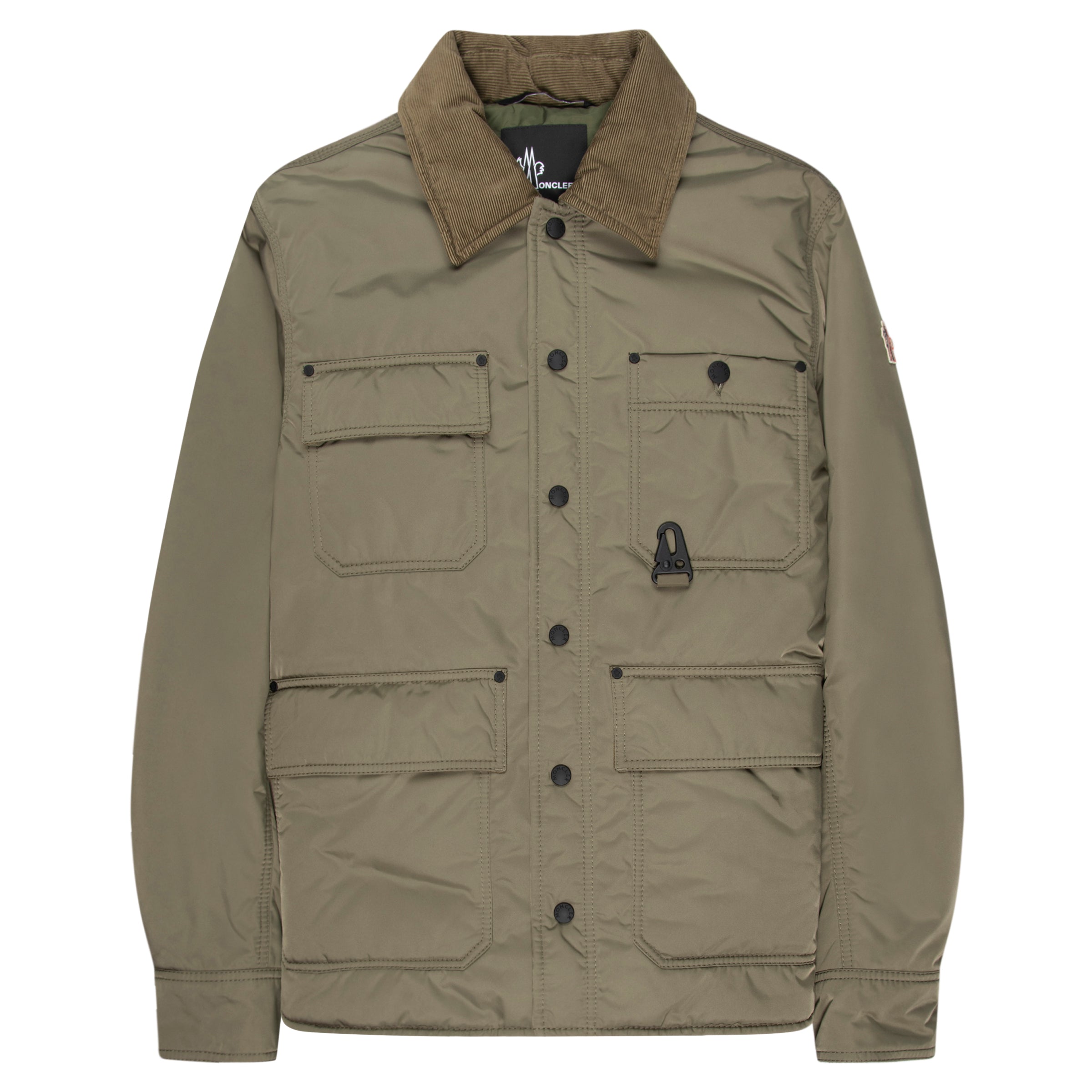 Moncler Grenoble Green Waterton Down Field Jacket