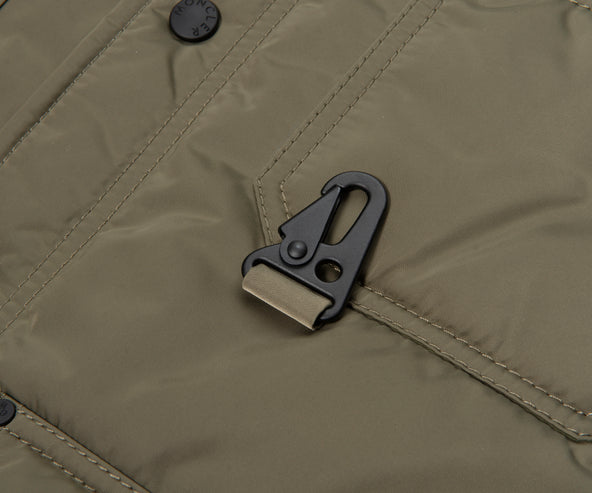 Moncler Grenoble Green Waterton Down Field Jacket