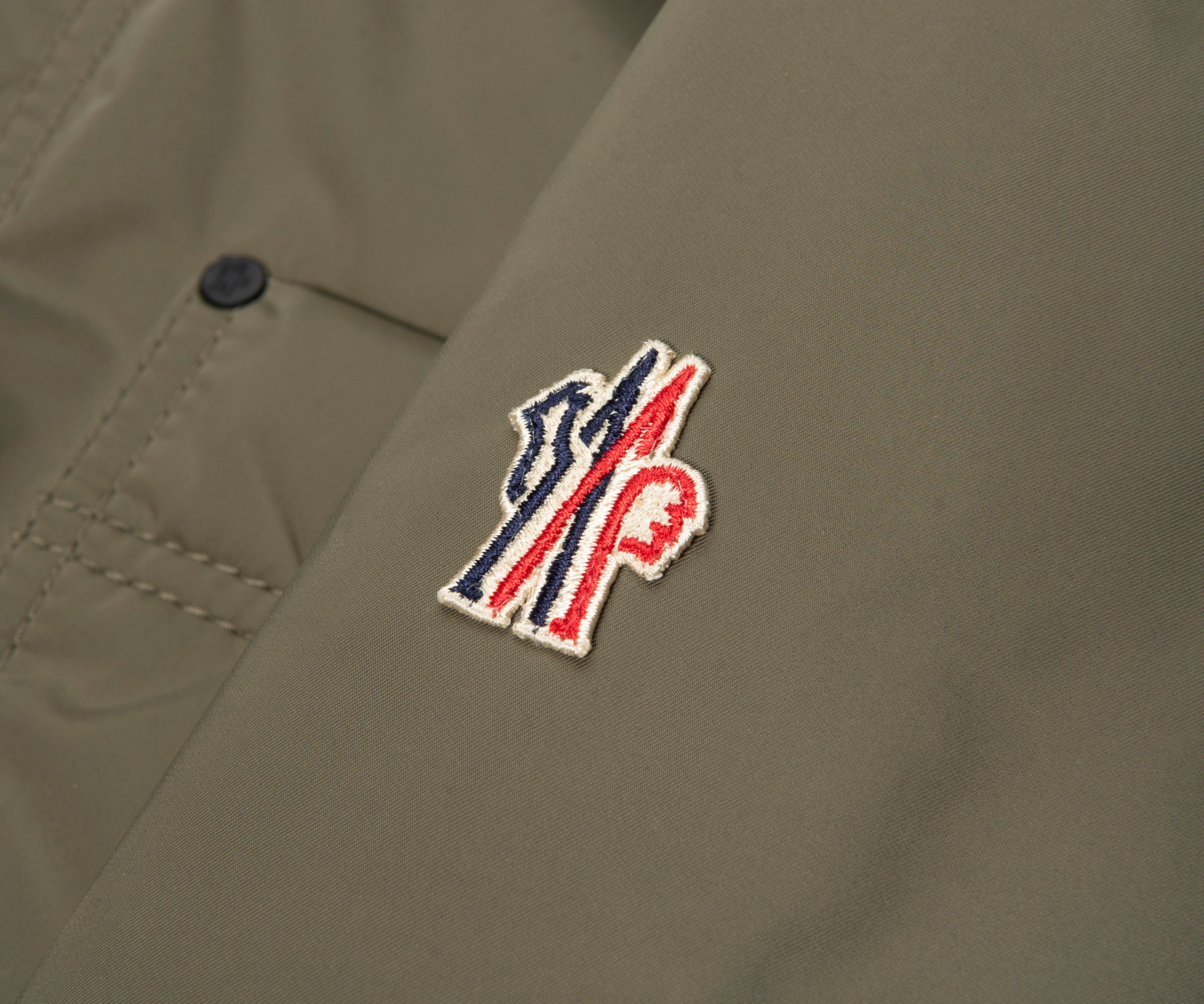 Moncler Grenoble Green Waterton Down Field Jacket