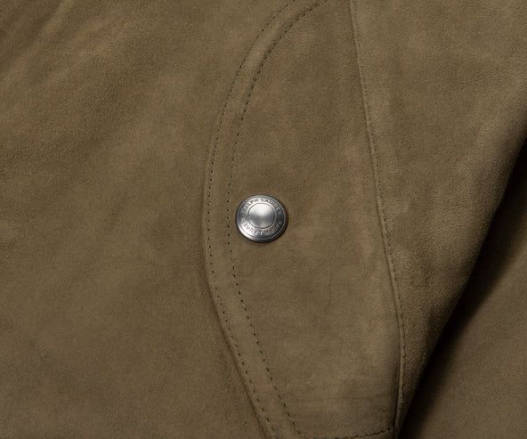 Polo Ralph Lauren Green Suede Jacket