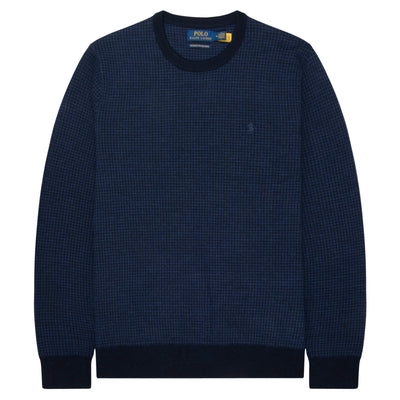 Polo Ralph Lauren Blue two-tone Crewneck