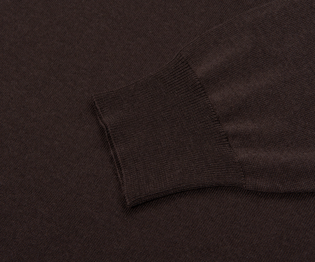 Filippo Latte Merino Wool Polo