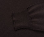 Filippo Chocolate Merino Wool Roll Neck