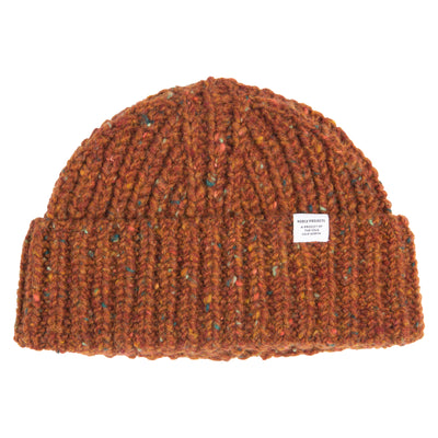 Norse Projects Orange Daniel Donegal Beanie