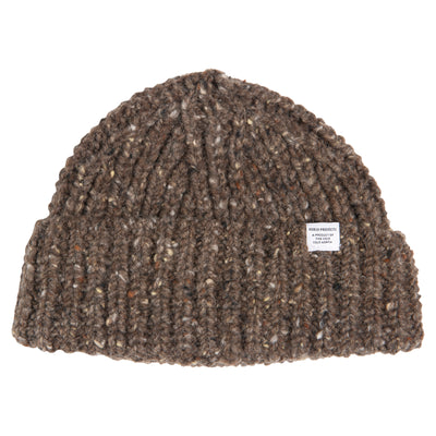 Norse Projects Brown Daniel Donegal Beanie