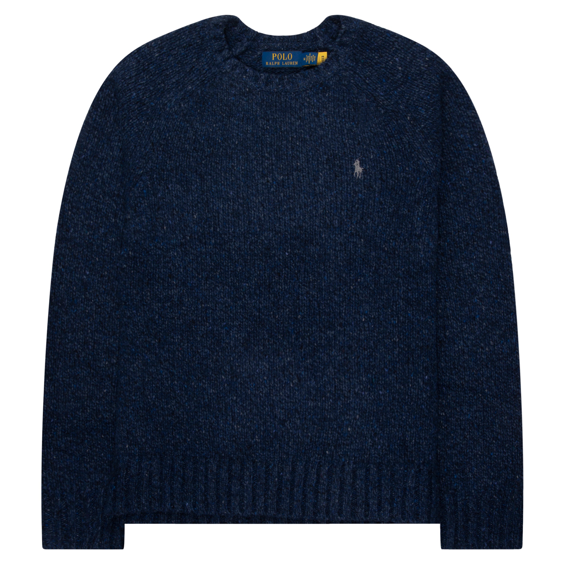 Ralph Lauren Blue Fleck Chunky Knit