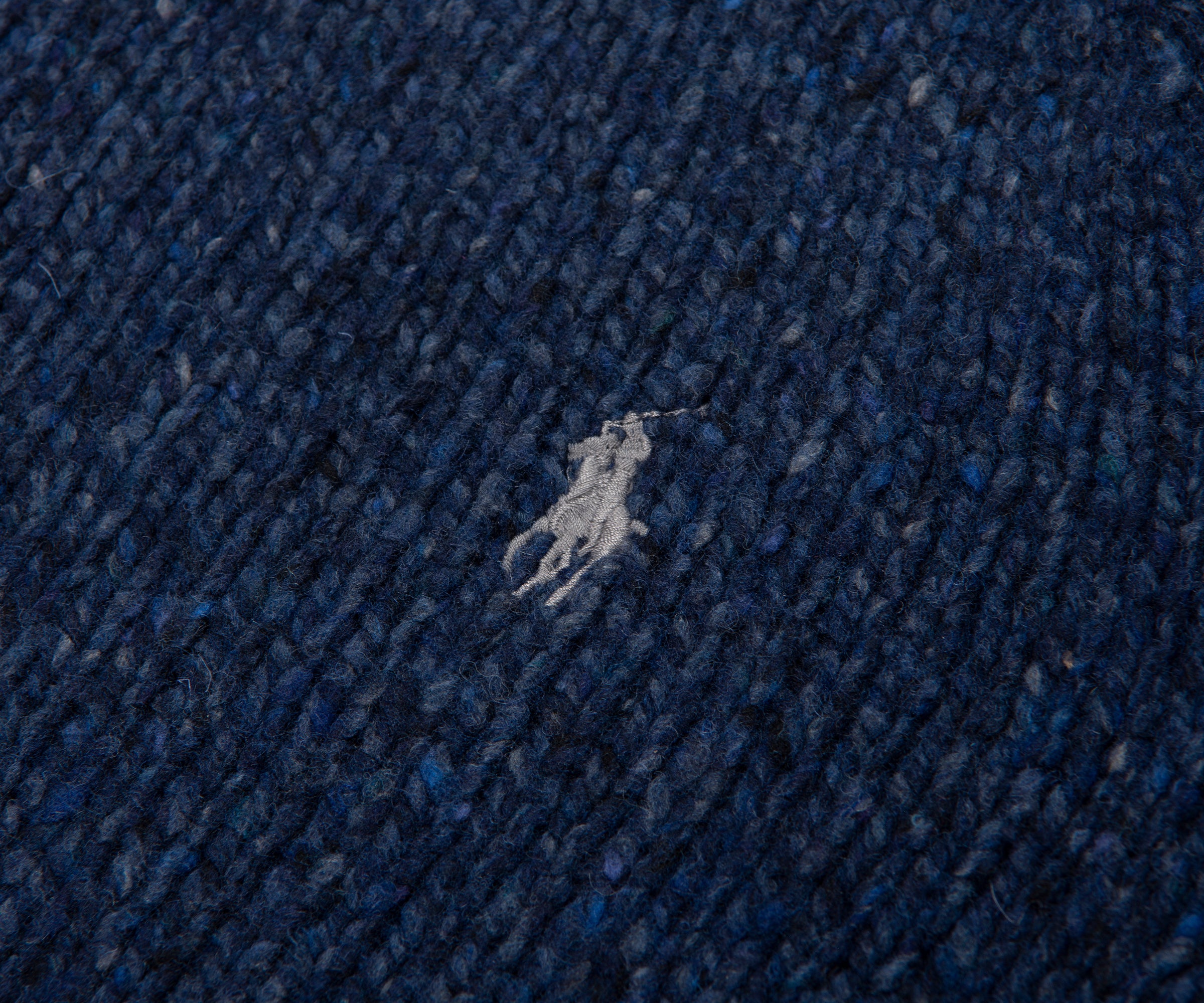 Ralph Lauren Blue Fleck Chunky Knit