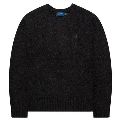 Polo Ralph Lauren Chocolate Fleck Chunky Knit