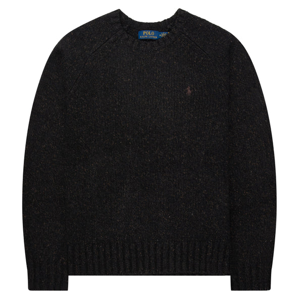 Polo Ralph Lauren Chocolate Fleck Chunky Knit