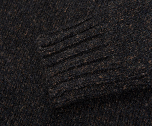 Polo Ralph Lauren Chocolate Fleck Chunky Knit