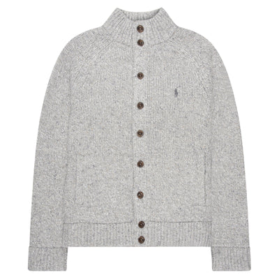 Polo Ralph Lauren Grey Knitted Cardigan