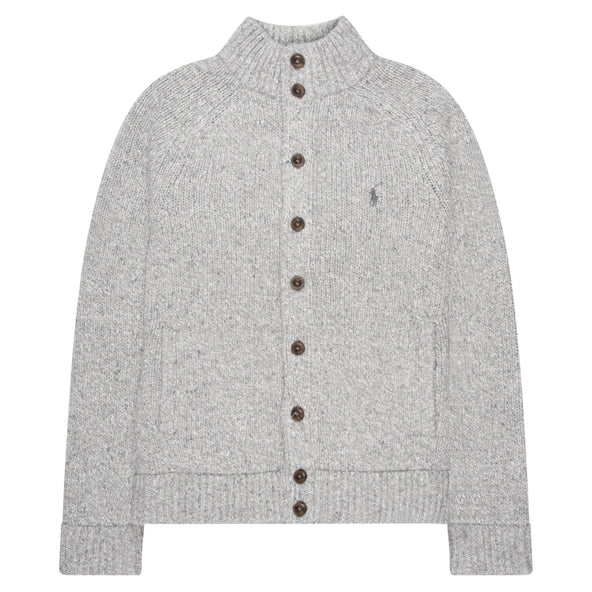 Polo Ralph Lauren Grey Knitted Cardigan