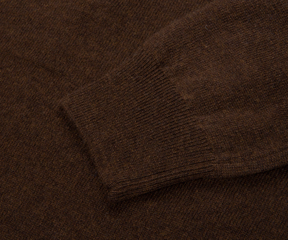 Polo Ralph Lauren Brown Lambswool 1/4 Zip