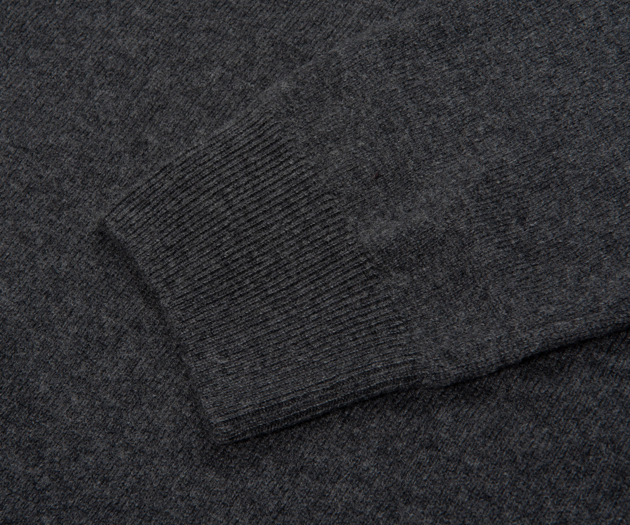 Ralph Lauren Grey Lambswool 1/4 Zip